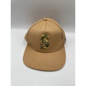 Seattle Mariners Boeing Brown Camo Snapback Melonwear Hat Cap